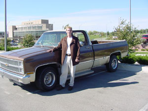 My big brown truck, Lincoln, Nebraska